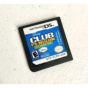 Nintendo DS Disney Club Penguin Elite Penguin Force Game Cartridge Only Tested